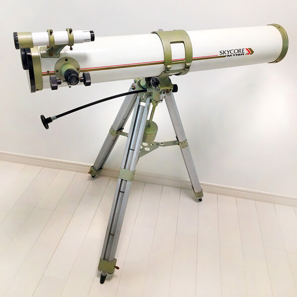 In the later years of grade school, he used a telescope to see the rings of Saturn.