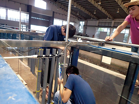 Vietnam Collaborative research in Vietnam using an experiment flume: a new facility exemplifying the start of disaster prevention research