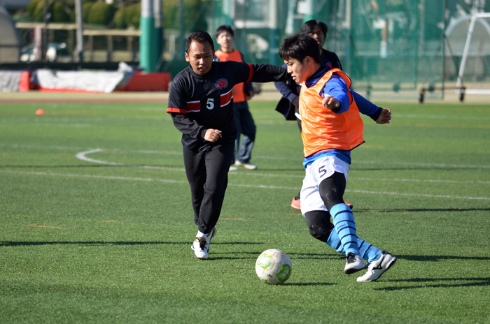 Students enjoy various sports during the International Sports Festival