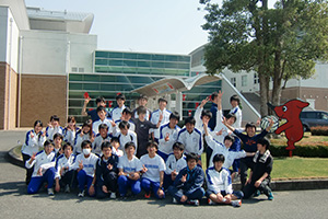 Members of the Track and Field club at the spring training camp