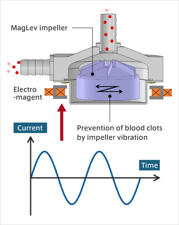 Magnetically Levitated blood pump for ECMO