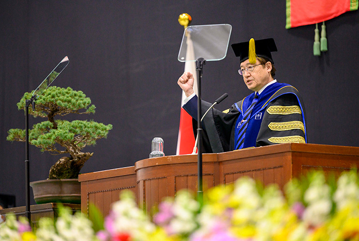 2022 Spring Entrance Ceremony for master's and doctoral program students