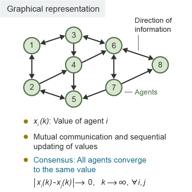 Figure 2. Network of agents