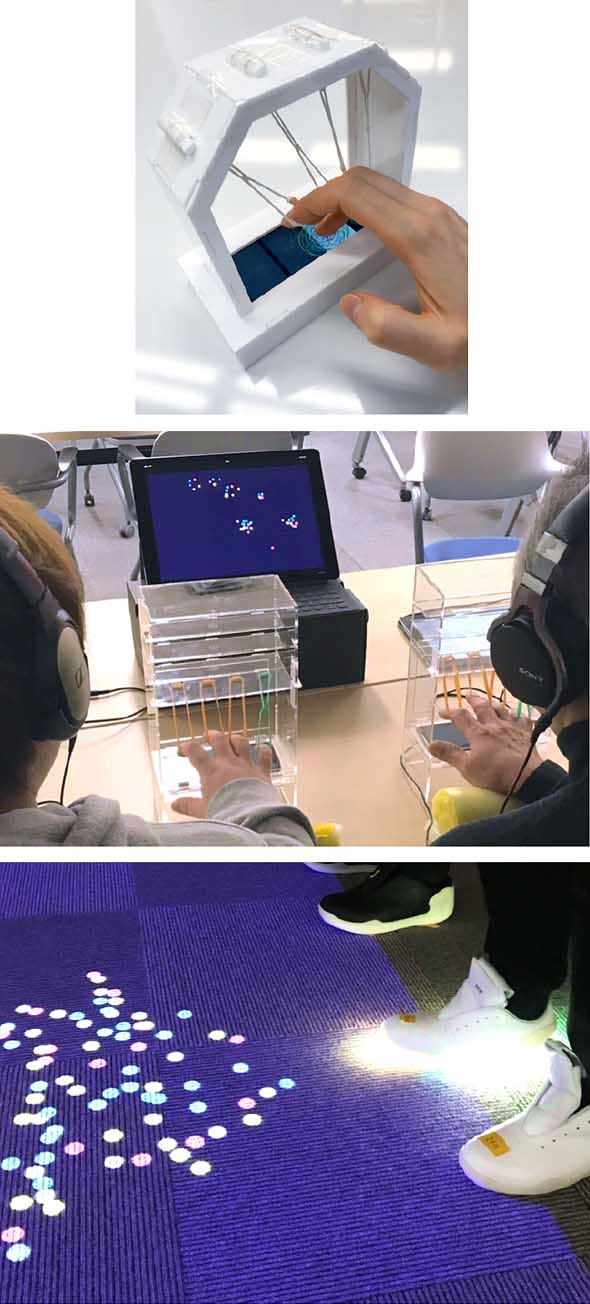 An intergenerational shared action game system created by Seaborn and reported on in her paper entitled "Intergenerational shared action games for promoting empathy between Japanese youth and elders" published in the proceedings of the 2019 8th International Conference on Affective Computing and Intelligent Interaction (ACII). 