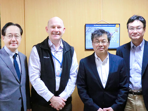 Lisy upon joining Tokyo Tech's World Research Hub Initiative as a specially appointed professor