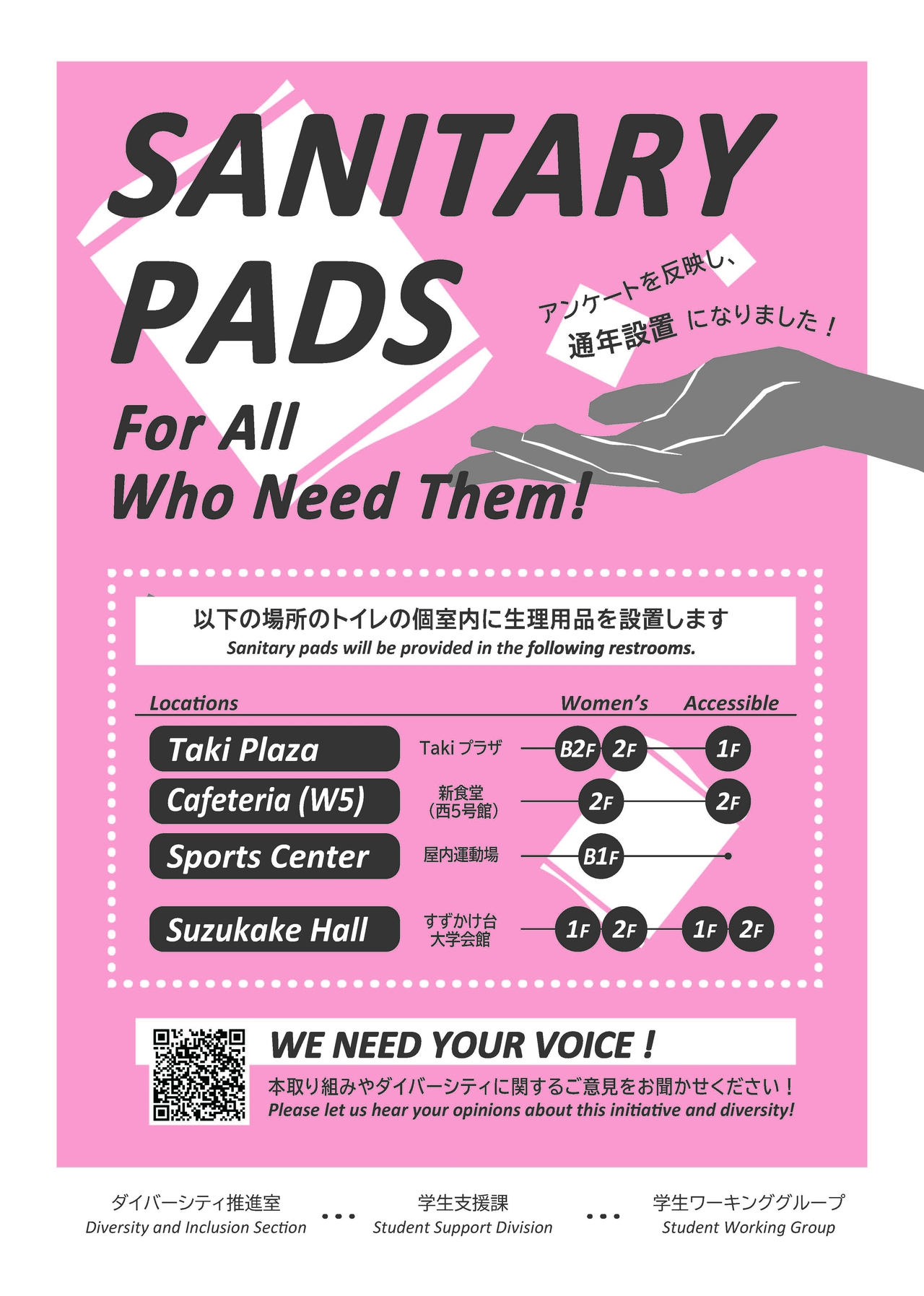 Sanitary Pads for All Who Need Them