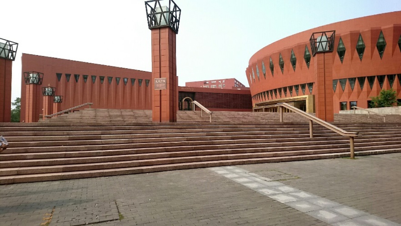 figure 4. In the campus of Tsinghua University