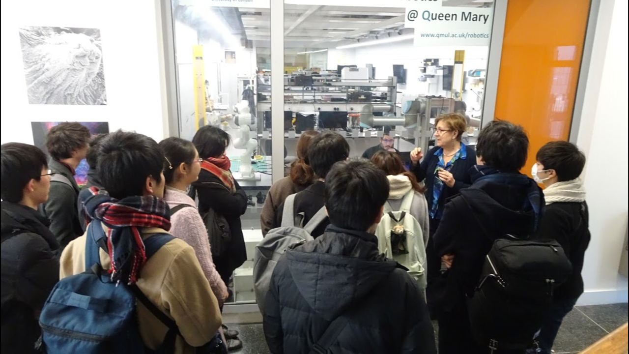 Tour at Queen Mary university of London