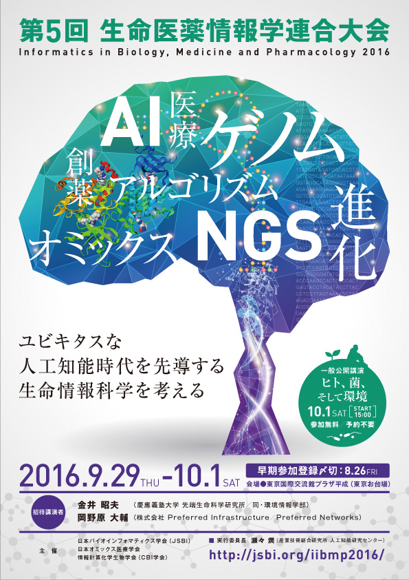 第5回生命医薬情報学連合大会　ポスター