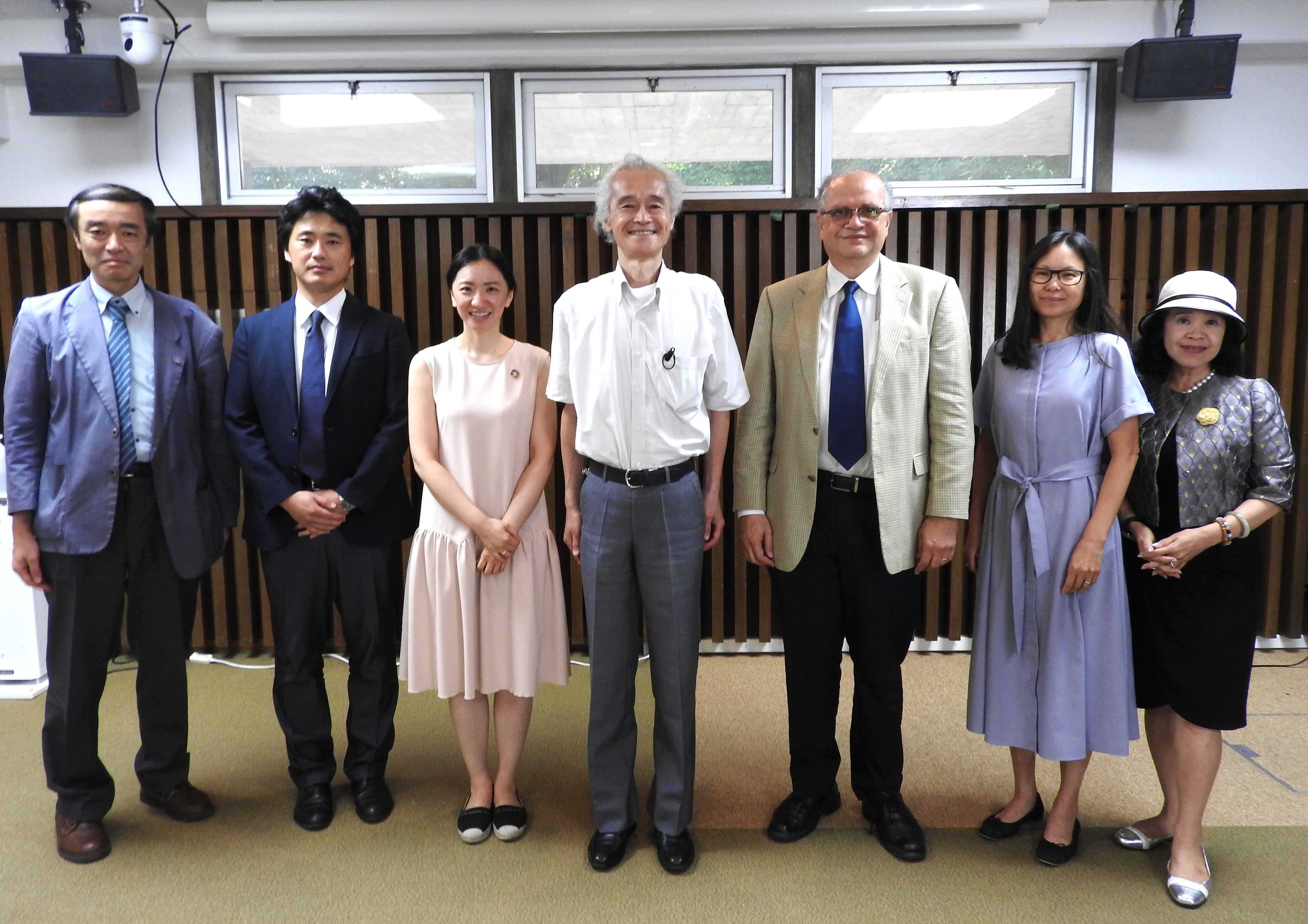 UNFCCC's delegation visits Tokyo Tech
