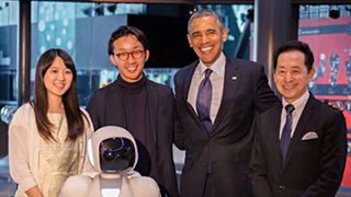 Tokyo Tech Students Meet President Obama