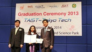 TAIST-Tokyo Tech Graduation Ceremony 2014