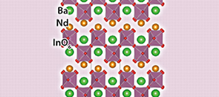 Discovery of a new crystal structure family of oxide-ion conductors: NdBaInO4