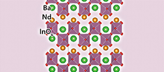 Discovery of a new crystal structure family of oxide-ion conductors: NdBaInO4