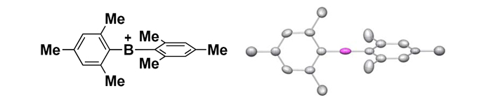 ボリニウムイオンの結晶構造