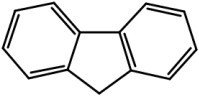 ポリフルオレン : 下記のような構造の繰り返しを有する共役系高分子の総称。優れた電気伝導特性と青色発光を示す共役系高分子として知られている。