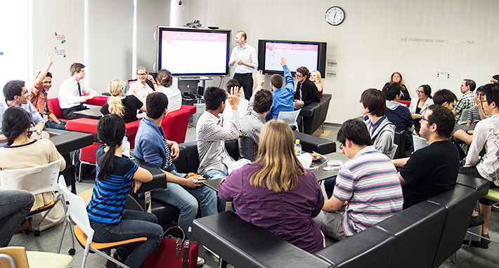 UC and Tokyo Tech members at Think Aloud! LUNCH