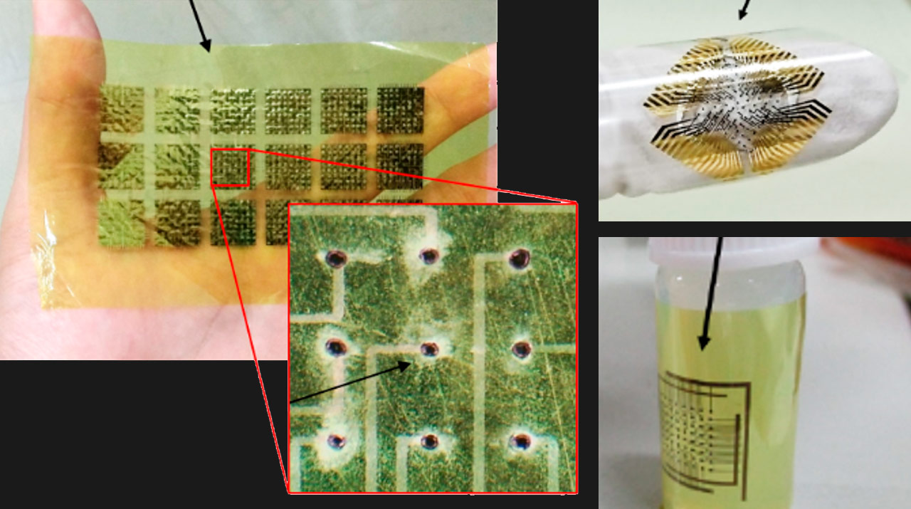 様々なモノに適用可能なフレキシブル非破壊検査シートを開発 自己整合