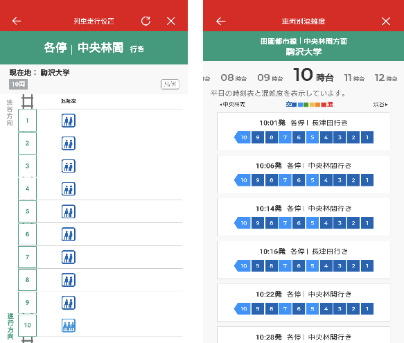 東急線アプリ