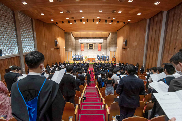 令和4（2022）年度9月 東京工業大学学位記授与式挙行