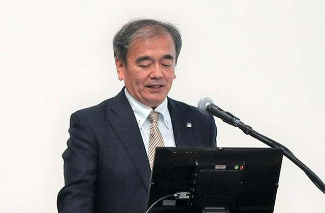 第1部登壇者:水越主任URA