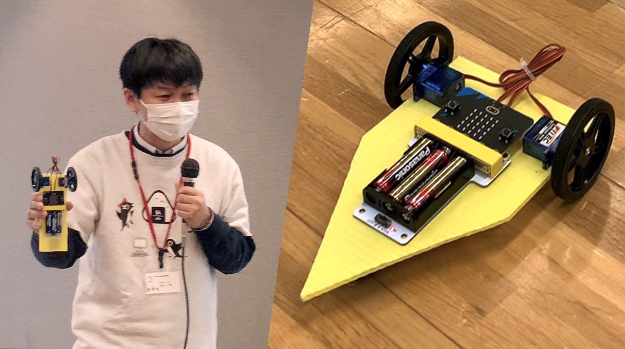 無線でミニカーの動きをコントロール～飯山市STEAM親子実験教室を開催