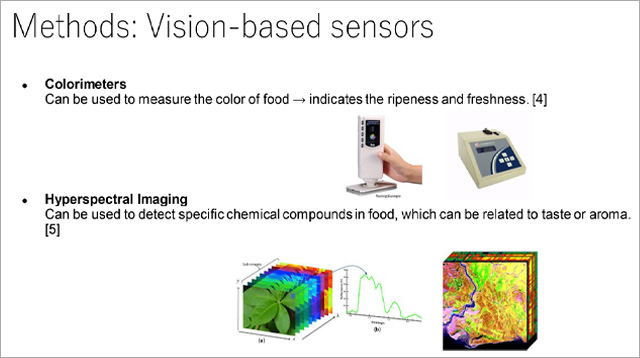 チーム「Robotic Grape」の発表：Sensor-based robotic food quality detection system