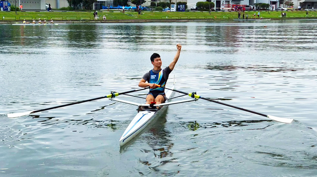 東工大ボート部が第46回「東日本新人選手権競漕大会」で優勝・2位入賞