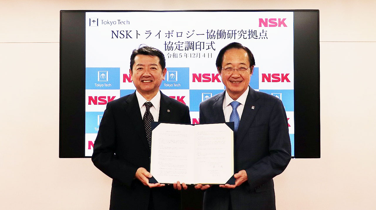 日本精工株式会社と「NSKトライボロジー協働研究拠点」を設置
