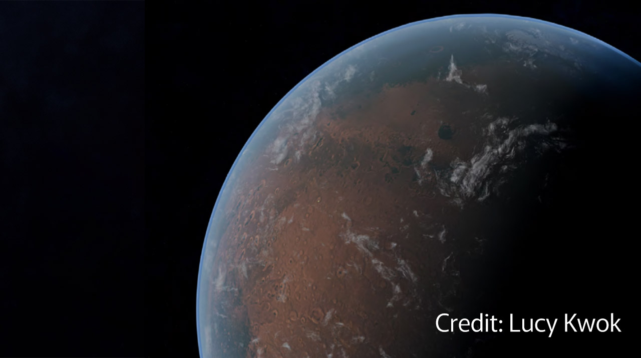 初期火星の有機物は一酸化炭素（CO）から作られていた