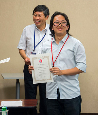 最優秀ポスター賞　オックスフォード大学ユアンボ・タンさん