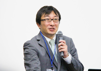 東工大の水素研究の最新動向について発表する梶川准教授