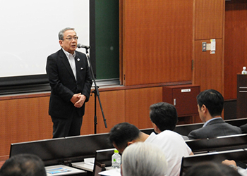 東京工業大学の三島良直学長