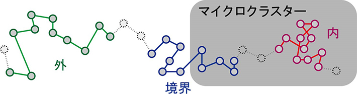 今回開発した移動部分軌跡解析（moving subtrajectory analysis）法の模式図