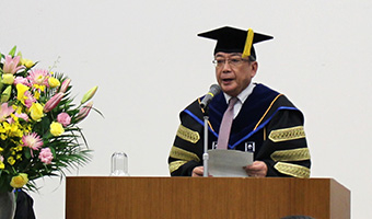 学長式辞（三島良直学長）