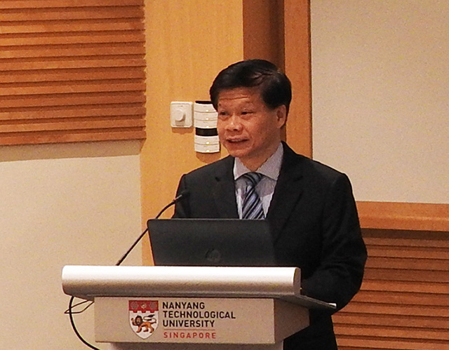 NTU Chief of Staff and Vice President (Research) Lam