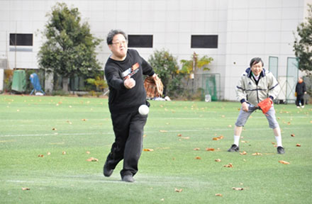 試合中の様子