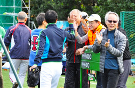 試合中の様子