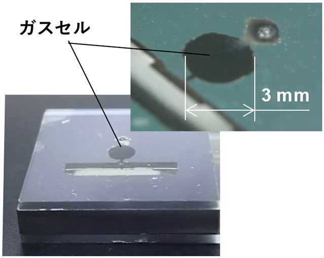 図4. MEMS技術を用いた小型ルビジウムガスセル