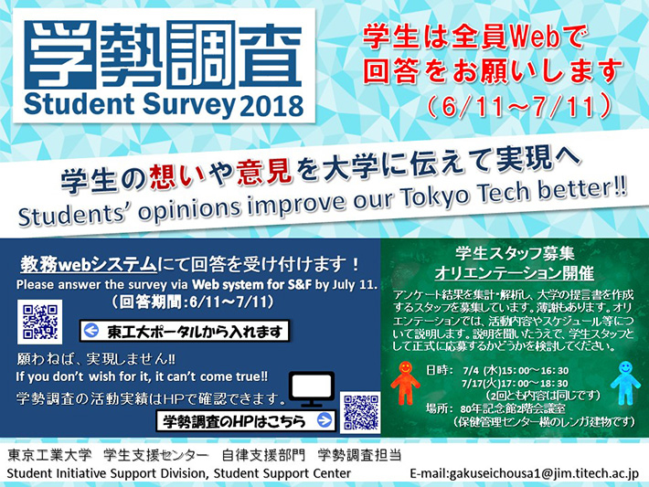 学勢調査2018広報用ポスター