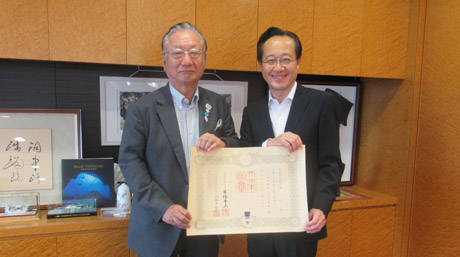 本学同窓生 滝久雄氏が2回目の紺綬褒章を受章 | 東工大ニュース | 東京