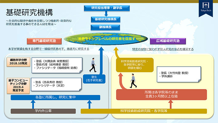 基礎研究機構 イメージ図