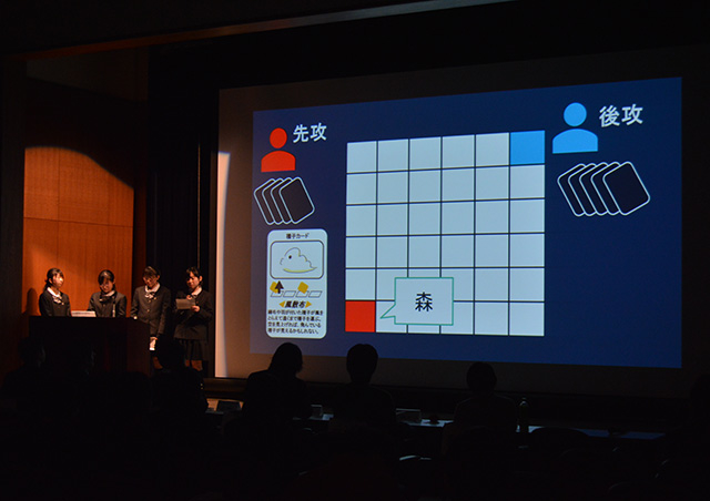 高校生チームの発表