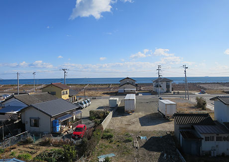 津波の被害を受けた久之浜地区の現在の様子