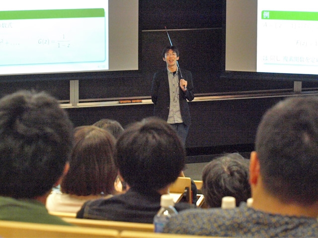 Assoc. Prof. Suzuki's talk on Zeta function