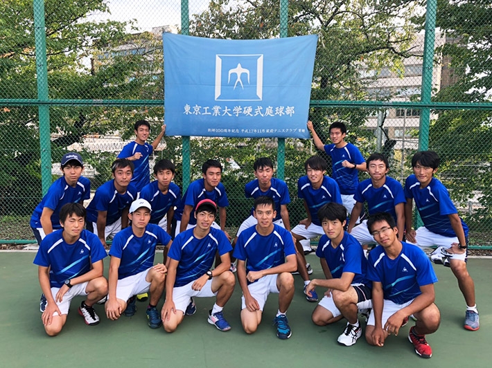 硬式庭球部が関東理工科大学硬式庭球連盟リーグ戦 3部で優勝 2部に昇格