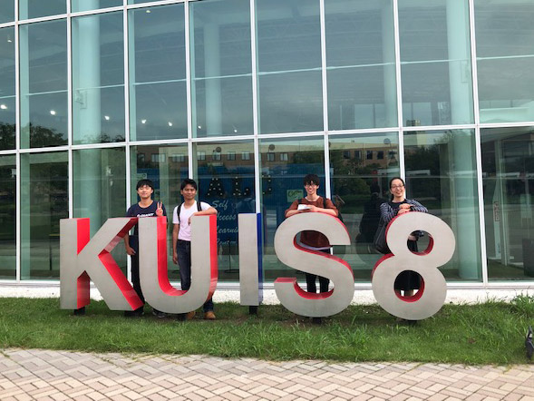 神田外語大学8号館「KUIS8」（自立学習施設）を見学