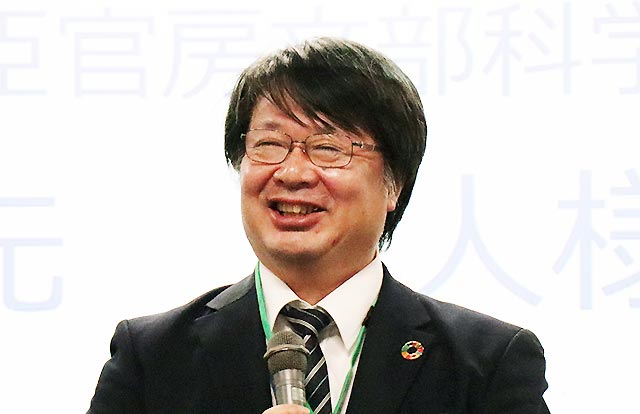 来賓の真先文部科学戦略官