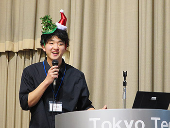 秋澤優希さん（工学院 システム制御系 学士課程2年）