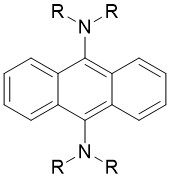 9,10-ビス（ジアルキルアミノ）アントラセン